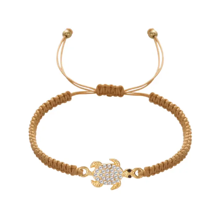 Bracelet Tortue Femme Styliste Élégant Avec Breloque Occasions Spéciales Chic Décontracté