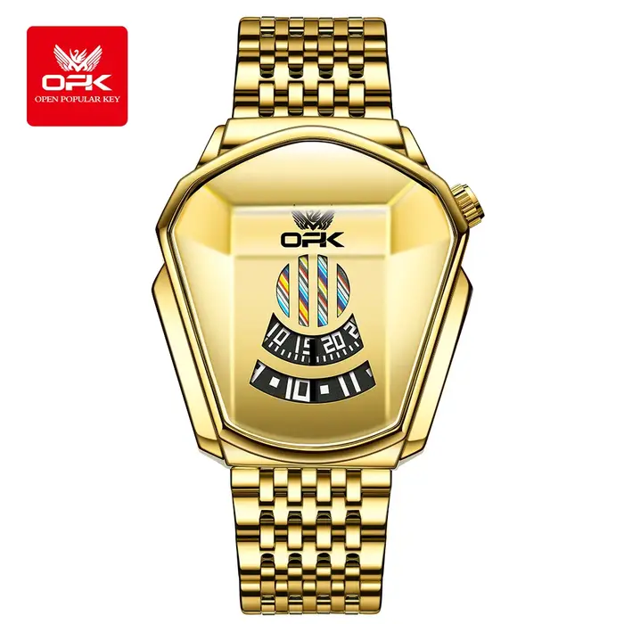 OPK-Montres à quartz pour hommes, affaires, marque, 8172