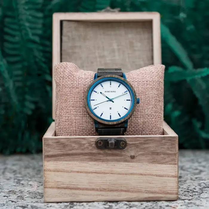BOBO BIRD montre de luxe pour hommes montres à Quartz en bois mouvement japonais mode femmes