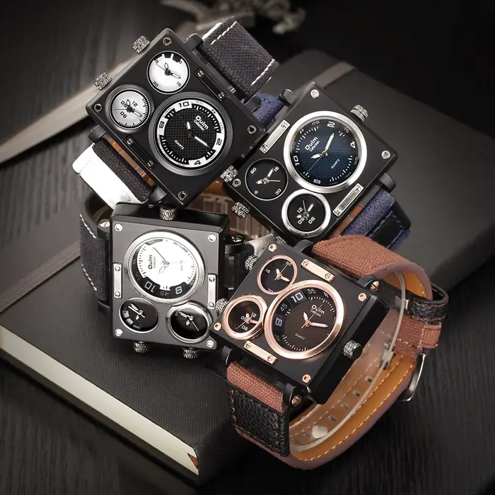 Oulm – montre à Quartz pour hommes