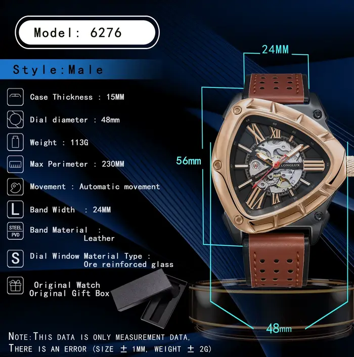 Montre automatique pour homme