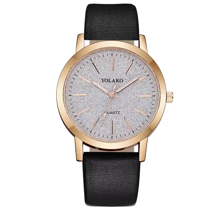 Nouvelles femmes simples montres Design de luxe montre en cuir dames montre-bracelet à Quartz