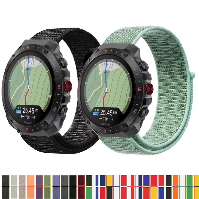 Bracelet de rechange pour montre intelligente POLAR Grit X2 Pro, bracelet en nylon, bracelet de montre de sport, Titan, Correa