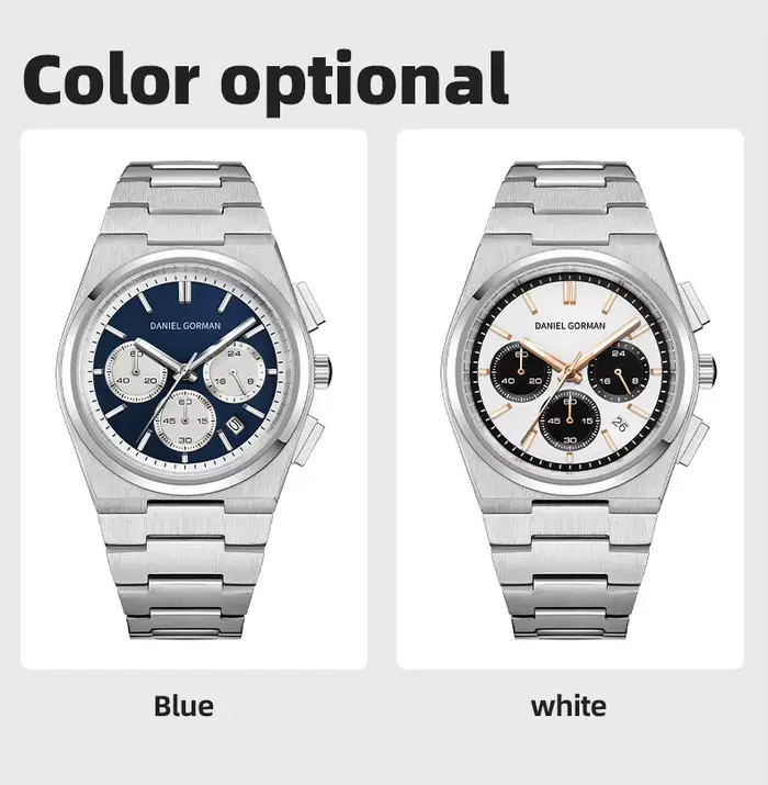 Montre chronographe vintage pour homme See GormanWatch VD53