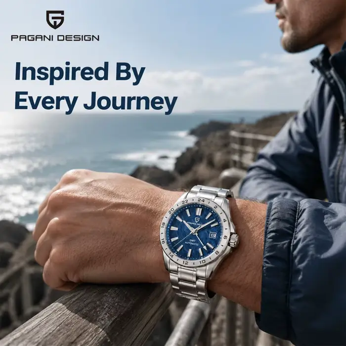 PAGANI DESIGN – montre GMT de marque supérieure