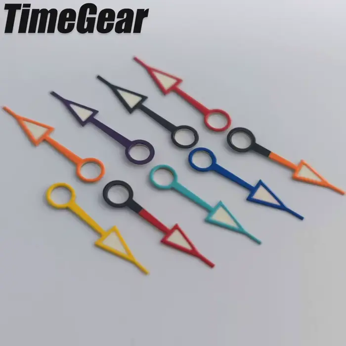 Aiguilles de montre lumineuses vertes pour mouvements NH34A NH35 NH36 NH38 NH39 NH70 NH72 4R34 occassions spéciales personnalisation montres occasions quotidiennes