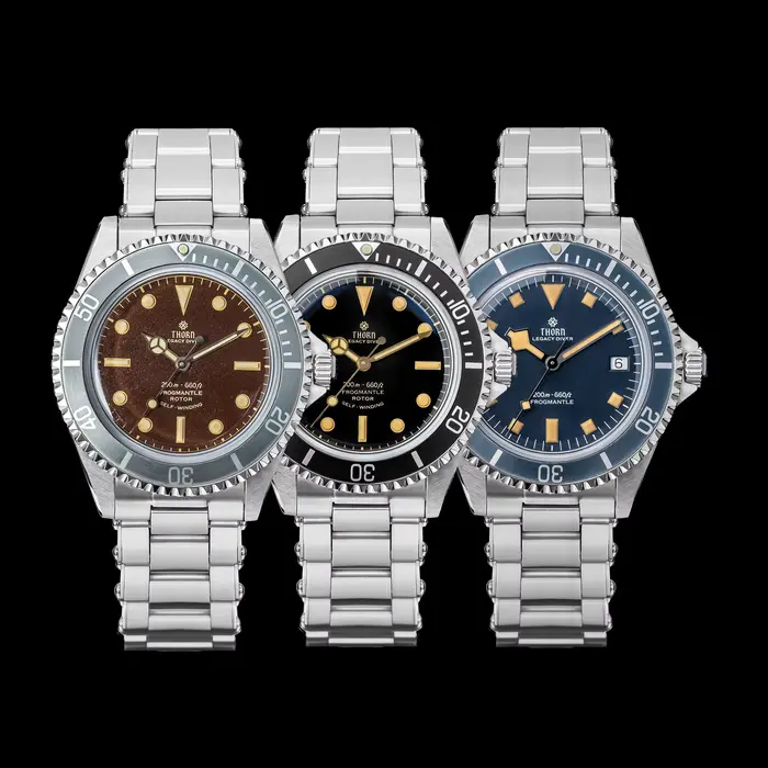 THORN T023 Nouvelle montre de plongée pour homme PT5000