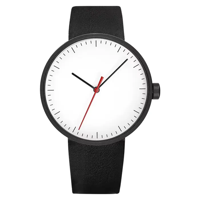 Montres à quartz étanches pour hommes, montres-bracelets décontractées minimalistes, haute qualité, 