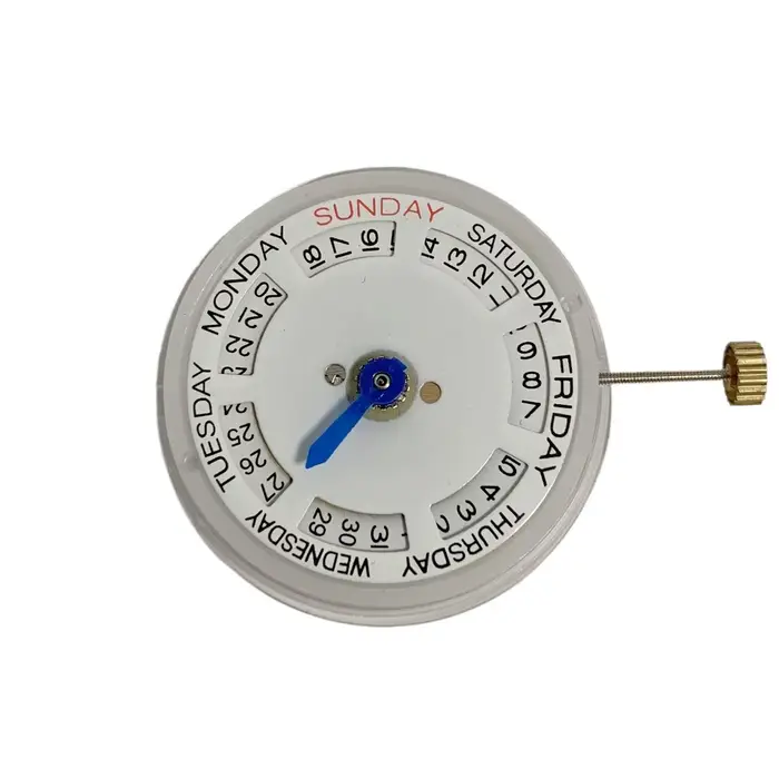 Montre à mouvement automatique 2813 8205, double calendrier, jour et date, précision, remplacement d
