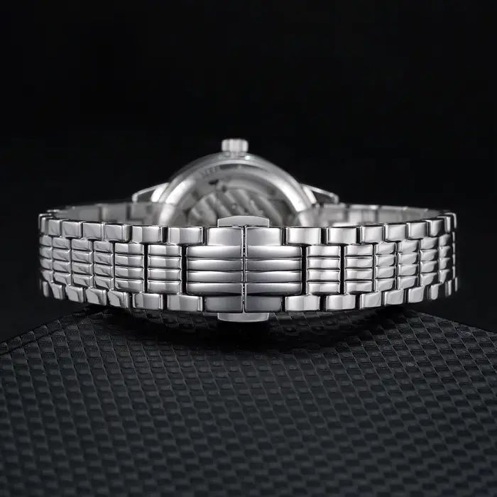 BERNY montre automatique pour femmes élégant marque de luxe auto-vent mécanique dames robe montre-bracelet saphir S/S mis5 9015 5ATM