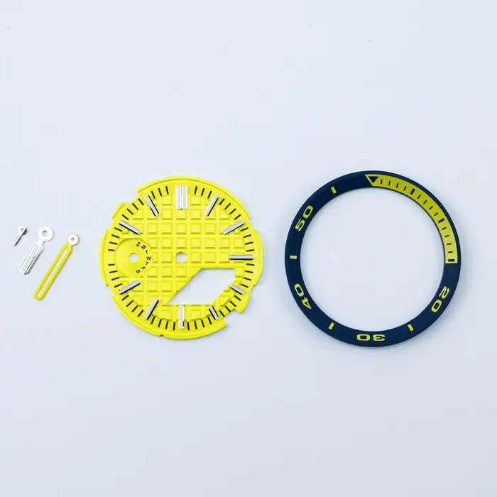 Modification de cadran pour montres GA2100 GA2110 avec aiguilles lumineuses et ensemble marqueur d'heure pour femmes et hommes occasions spéciales