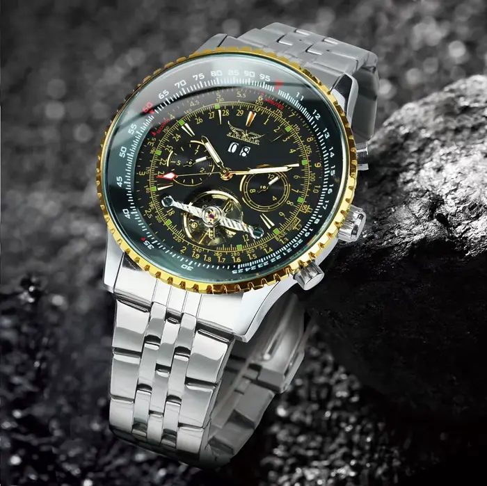 Montre automatique de sport militaire Jaragar pour hommes