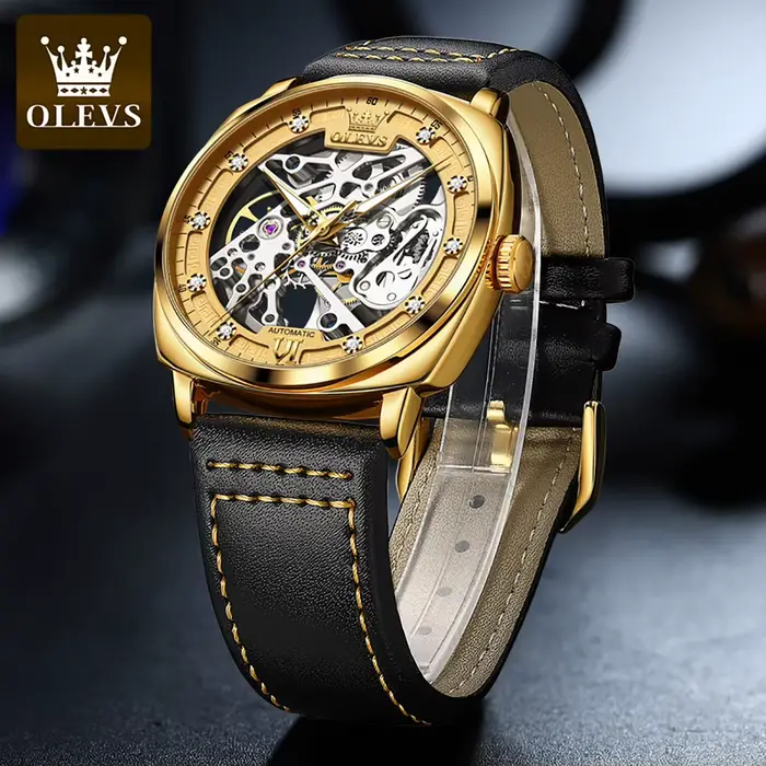 OLEVS 6651 montre pour hommes classique automatique