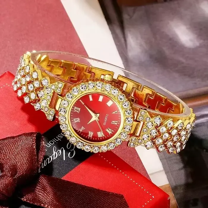 Montre de Luxe Dorée pour Femme