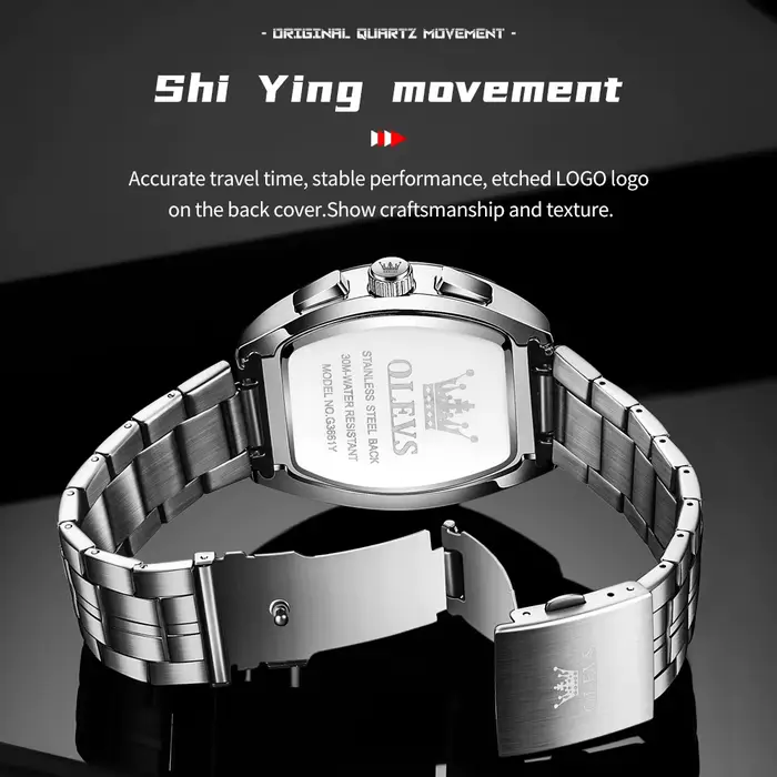 Montre à quartz pour homme OLEVS 3661