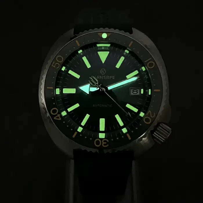 Montre de plongée Green Turtle PARNSRPE