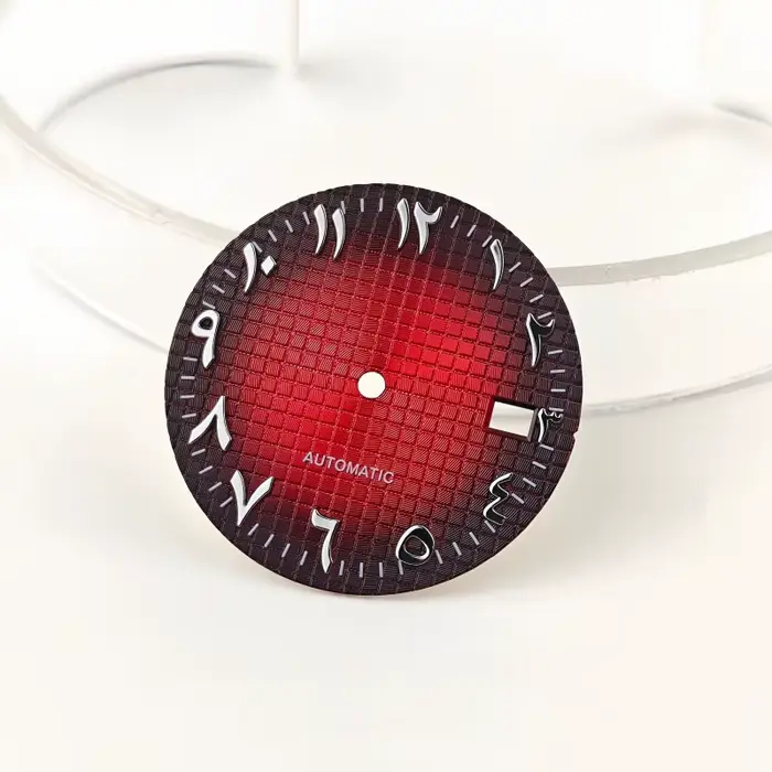 Cadran marqueur arabe gaufré pour montres Seiko AP Royal Oak NH35 avec boîtier en acier inoxydable pour homme et femme différentes occasions
