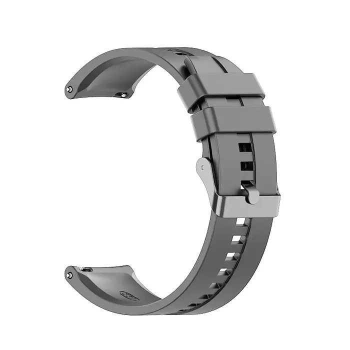 Bracelet de montre en silicone étanche à dégagement rapide, bracelet de montre intelligent en caoutc