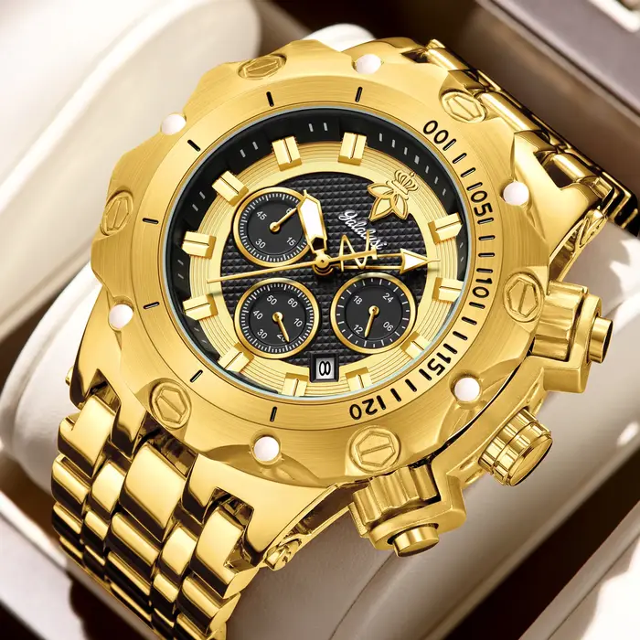 YaLaLuSi Nouvelle montre à quartz pour homme