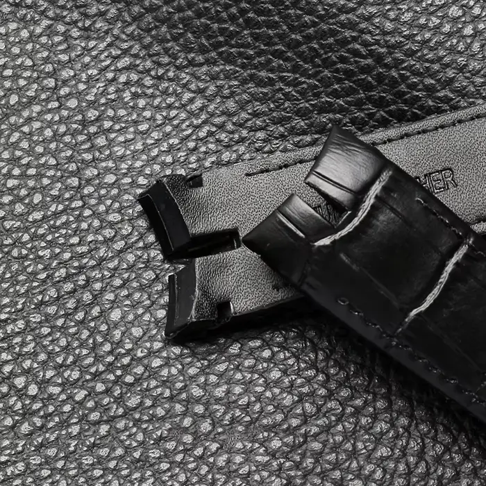 Bracelet de montre en cuir véritable 26mm pour Roger Dubuis pour série EXCALIBUR