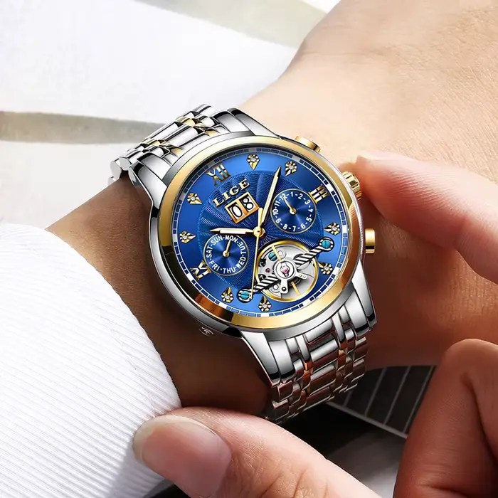 Montres pour hommes LIGE Fashoin