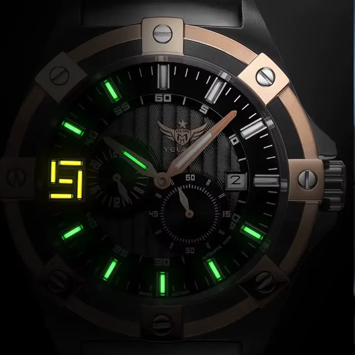 Yelang V1030 hommes marque montres japon mis5 8219 automatique mécanique luxe montre-bracelet suisse lumineux étanche T100 montre