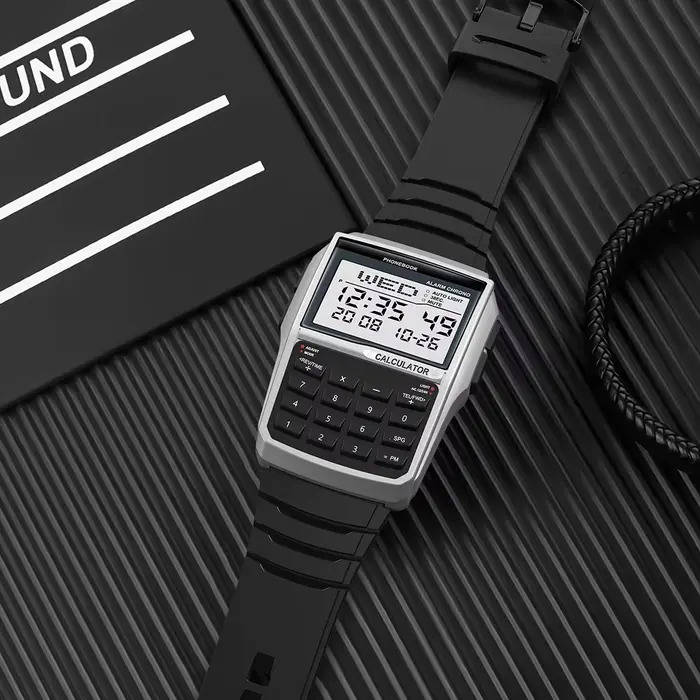 Montre Calculatrice Multifonctionnelle Homme 2026 – Montre Électronique LED de Luxe Tendance, Style 