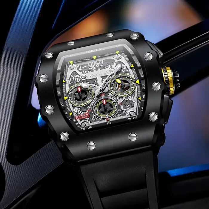 Montre à quartz étanche pour homme