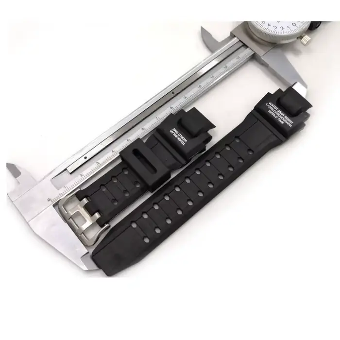 Bracelet de montre électronique sport en plastique avec boucle ardillon en acier inoxydable pour CASIO G Shock GA-1000/1100 G-1400 GW-4000