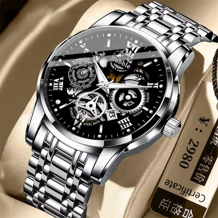 UTHAI L93 montre pour hommes à la mode haut de gamme lumière luxe polyvalent montres à Quartz étanch