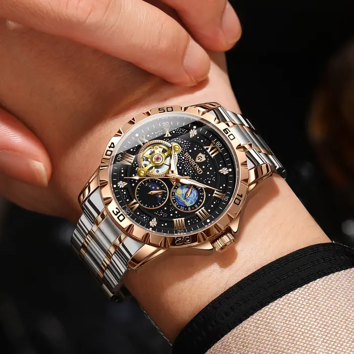 Montres mécaniques BINBOND pour hommes