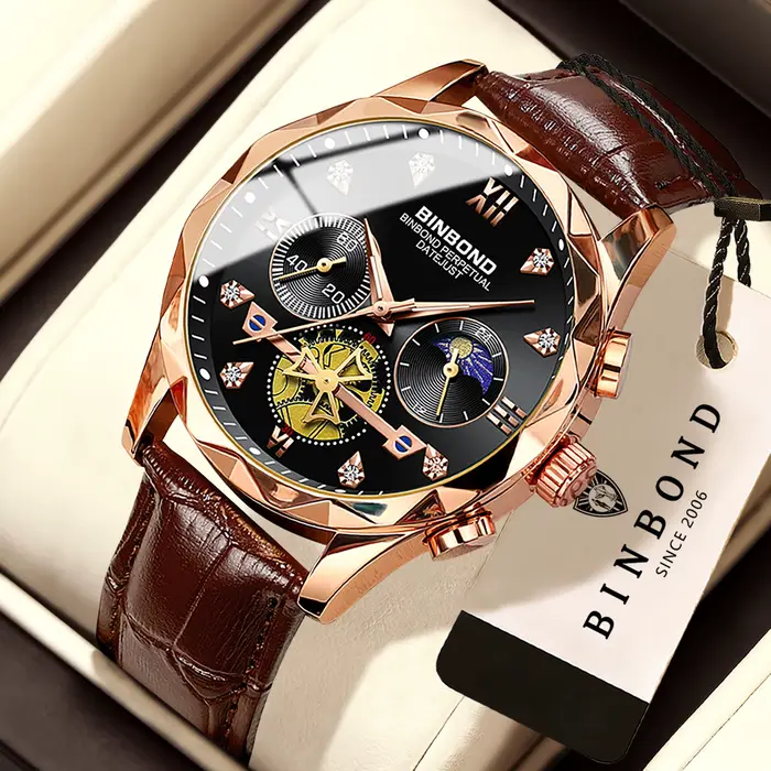 Montres-bracelets pour hommes BINBOND