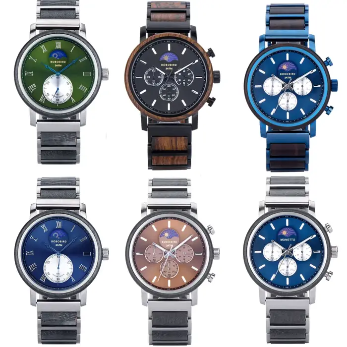 BOBO BIRD – montre en bois pour hommes