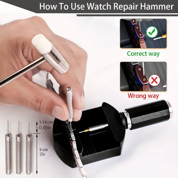 Kit de réparation de montre professionnel
