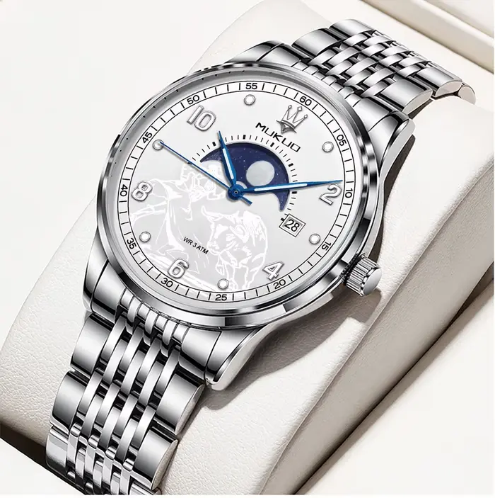 MUKUO Nouvelle montre à quartz pour homme