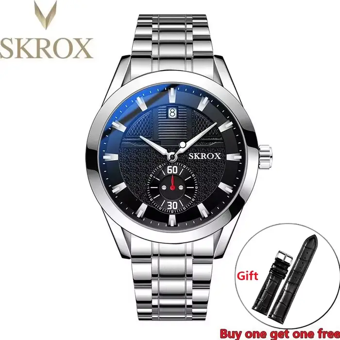 Marques de luxe en acier inoxydable aaa montre pour hommes mouvement automatique horloge mécanique V