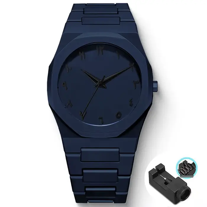 Mode 2025 simple hommes montre à quartz Casual Business PC bracelet