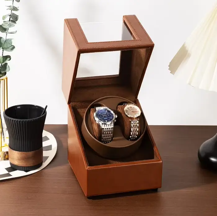 Remontoir de montre pour montres automatiques, boîte remontoir de montre automatique avec moteur jap