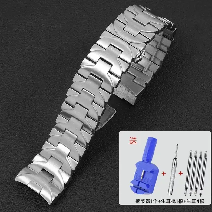 Bracelet de montre en acier inoxydable pour Panerai Pam441 série 111