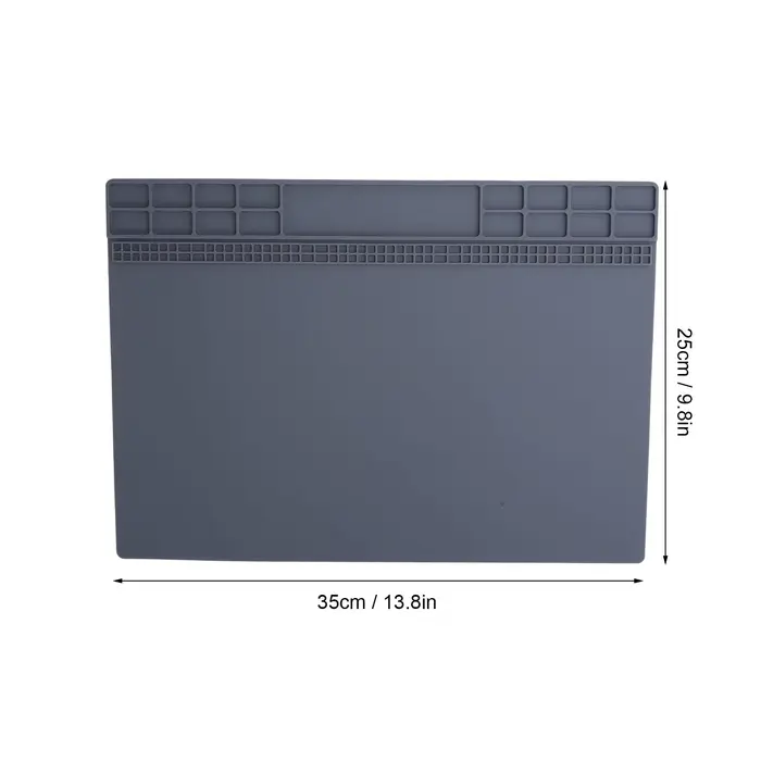 Tapis en caoutchouc antidérapant pour table de réparation de montres, accessoire d'entretien pour ho