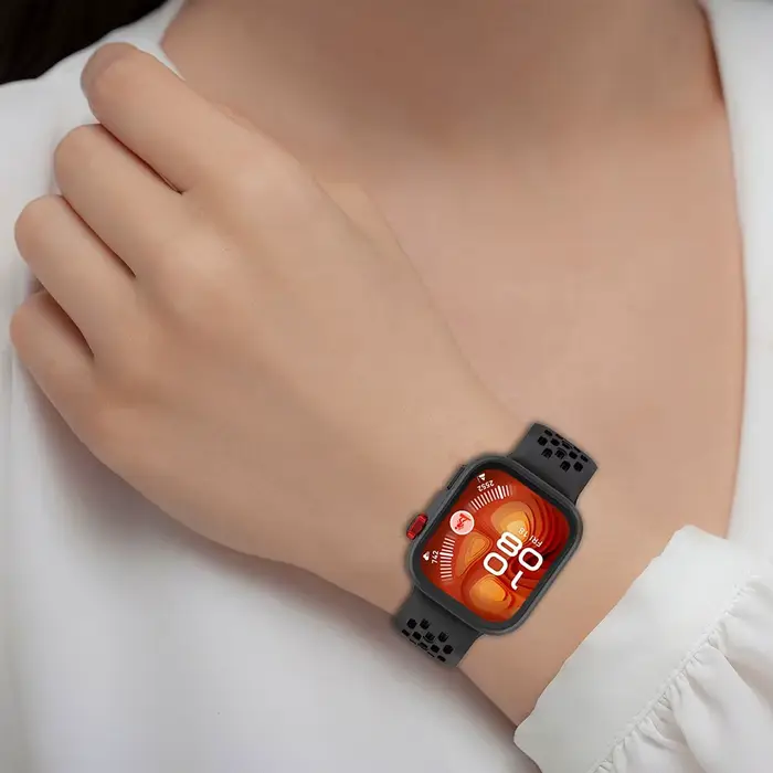 Bracelet de montre Sport en Silicone respirant