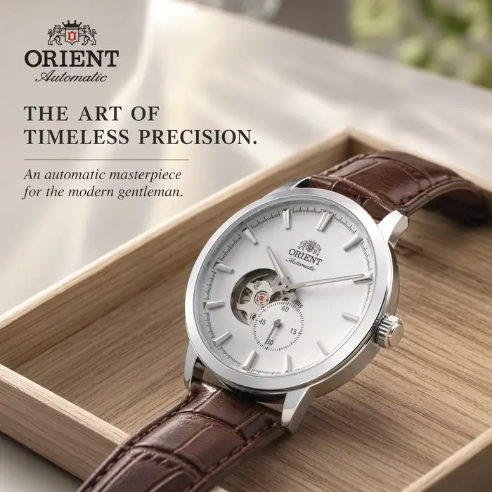 Montre automatique Orient Open Heart Skeleton pour homme