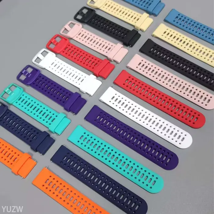 Bracelet de rechange en silicone bicolore pour Suunto Vertical 2/RACE 2 S/Run/OceanTwo-Tone et Suunto 5 9 Peak Pro - Compatible Unisexe - Durabilité et Style