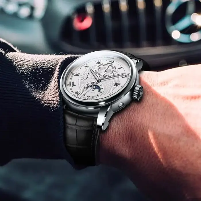 LOBINSettlement-Montre mécanique automatique pour homme