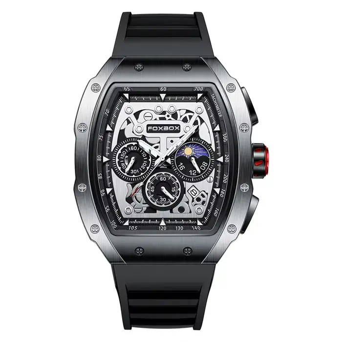 Montre de sport étanche pour homme, montre-bracelet à quartz, chronographe militaire, affaires, marq