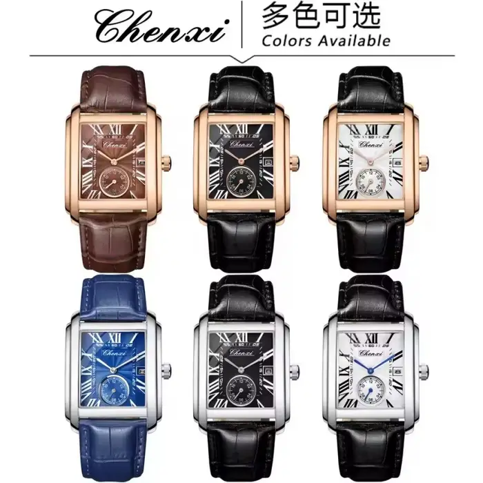 CHENXI 8216 vente chaude Top marque affaires montre pour hommes Quartz militaire calendrier étanche
