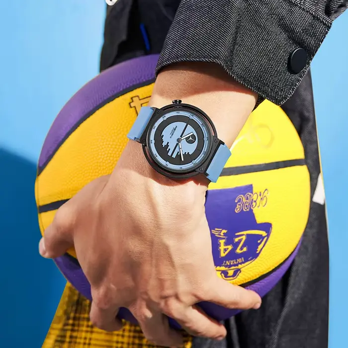Montre ABORNI à Quartz pour Hommes, Bracelet en Silicone, Étanche, Style Fashion et Casual, Occasions Spéciales