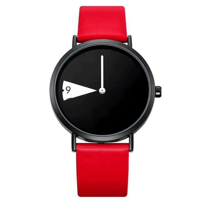 Montre Créative pour Femmes Bracelet en Cuir Cuivré Multicolore Occasions Spéciales