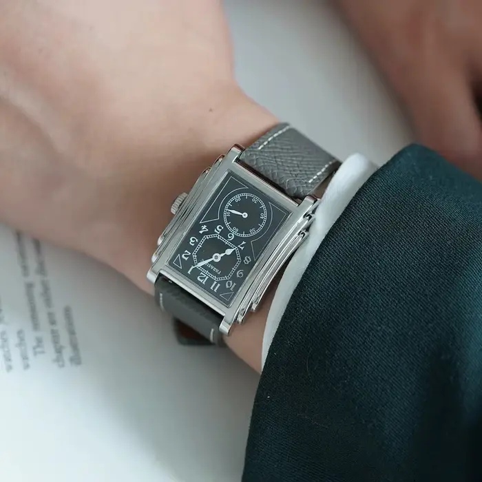 Montre Mécanique Automatique Carrée Rétro FARASUTE Guangzhou pour Homme