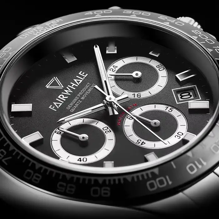 Montre sport à quartz unisexe avec agate lumineuse pour homme occasions spéciales décontractées et sportives